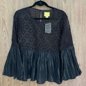 NWT Navy Maeve Top Size 12